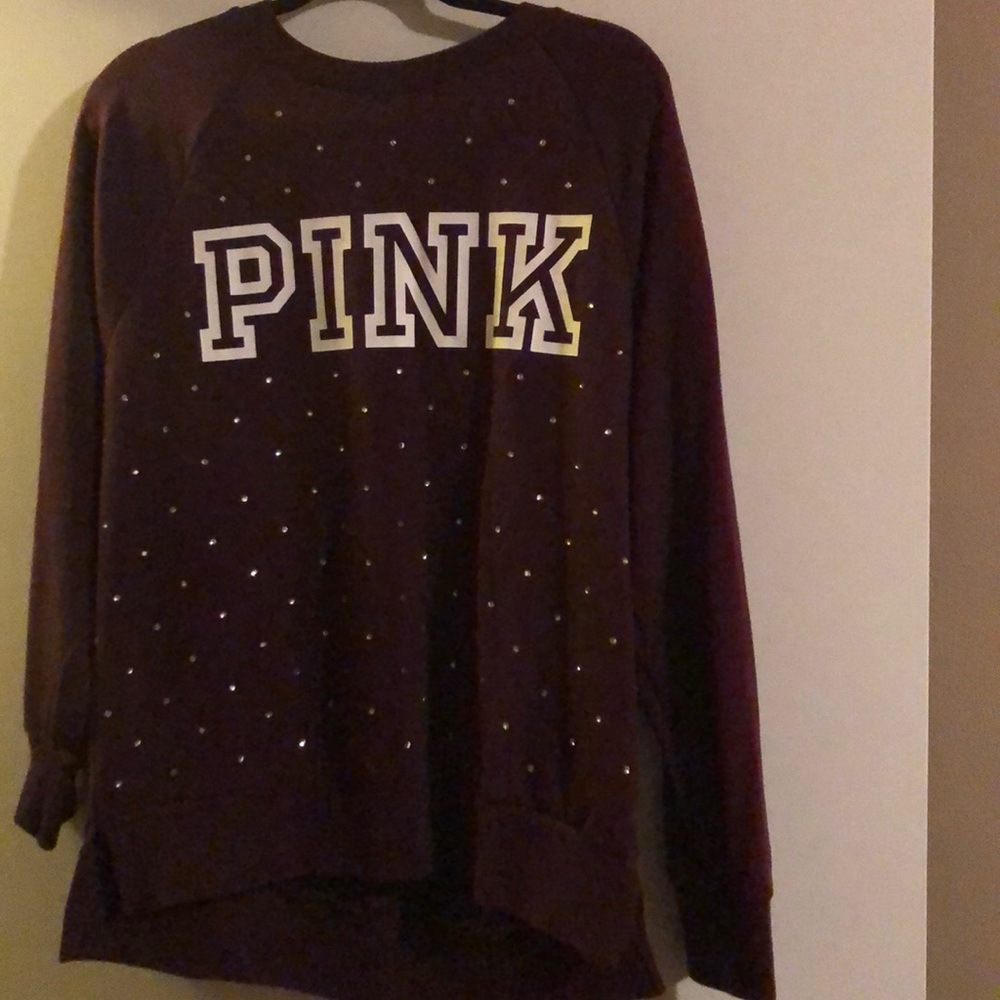 PINK sparkly long sleeve